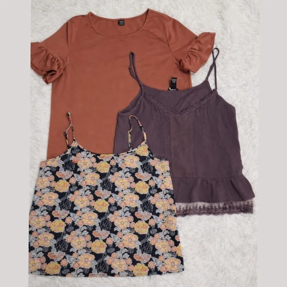 Ladies Tops Bundle 3 Piece Mixed Brands - Picture 2 of 2